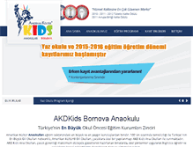 Tablet Screenshot of akdkidsbornova.com